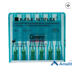 Інструмент ручний K-File Nitiflex №35, 25 мм (Dentsply Sirona), 6 шт./пак